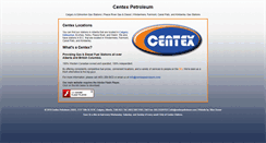 Desktop Screenshot of centexpetroleum.com