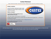 Tablet Screenshot of centexpetroleum.com